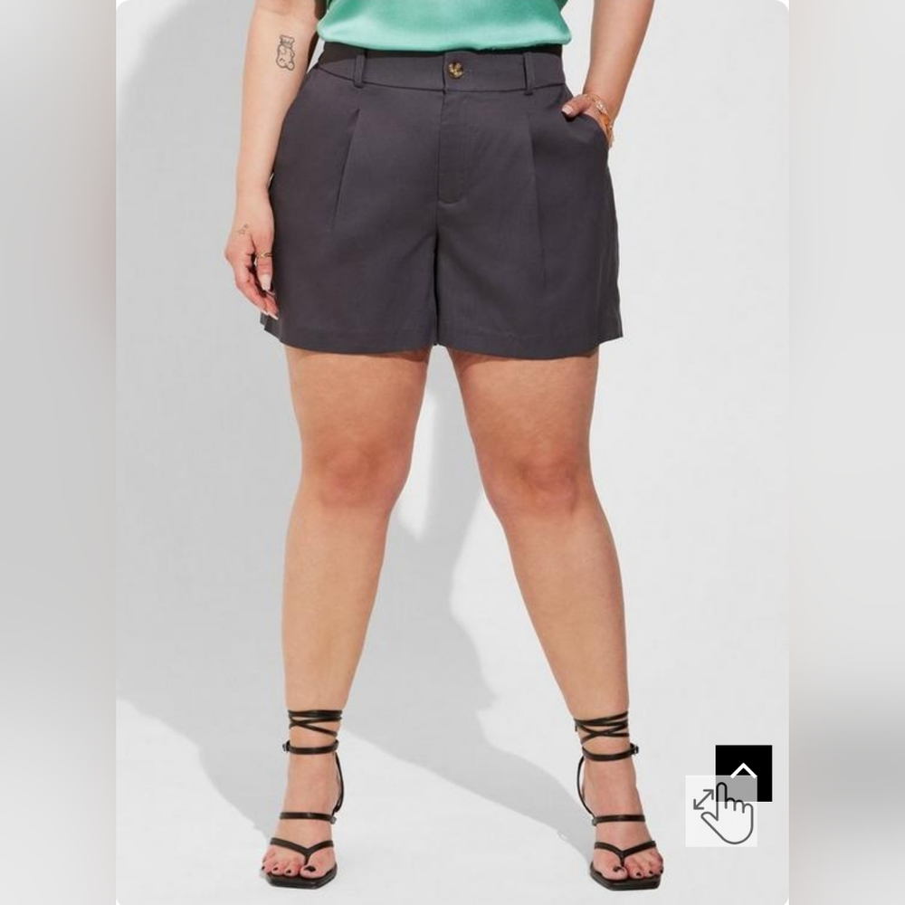Torrid Studio Linen Short - Picture 3 of 7